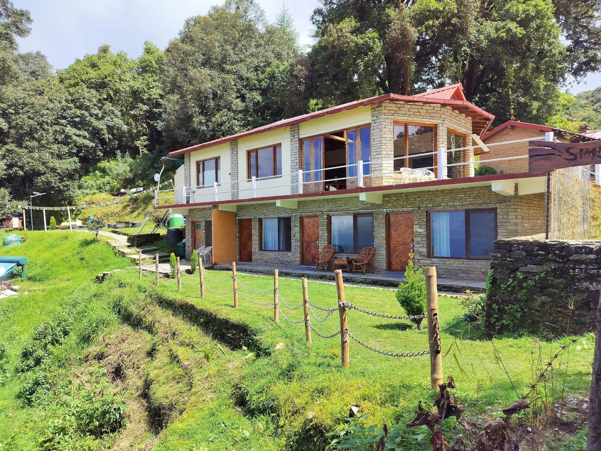 Simba Jungle Lodge, Binsar Wildlife Sanctuary Eksteriør bilde